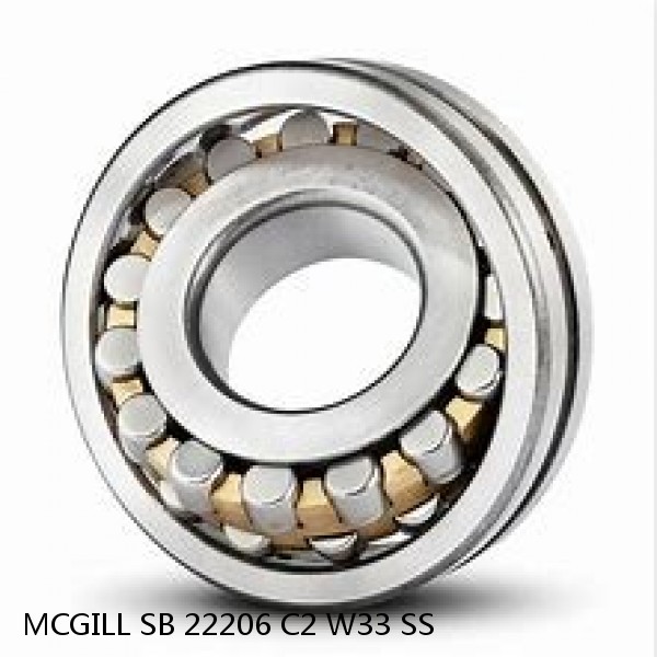 SB 22206 C2 W33 SS MCGILL Spherical Roller Bearings