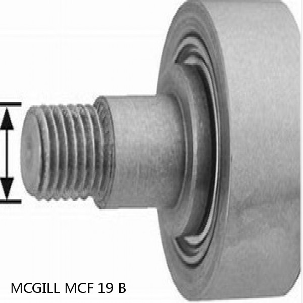 MCF 19 B MCGILL Bearings Cam Follower Stud-Mount Cam Followers V-Groove Cam Followers