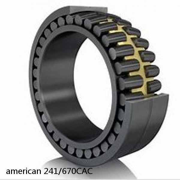 american 241/670CAC SPHERICAL ROLLER BEARING #1 small image