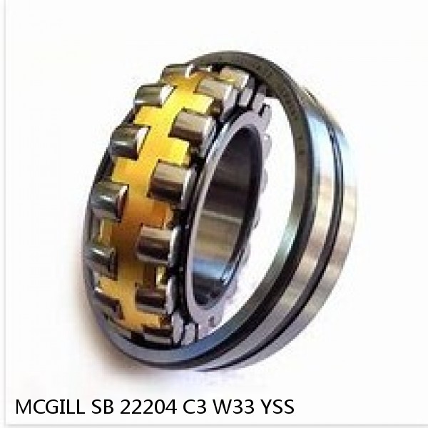 SB 22204 C3 W33 YSS MCGILL Spherical Roller Bearings