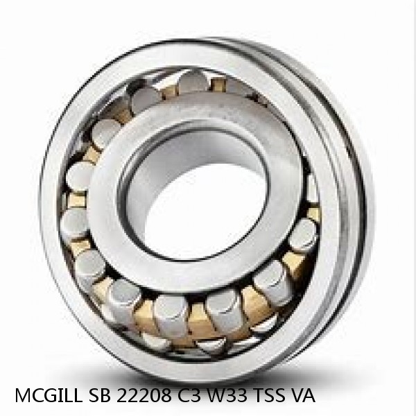 SB 22208 C3 W33 TSS VA MCGILL Spherical Roller Bearings
