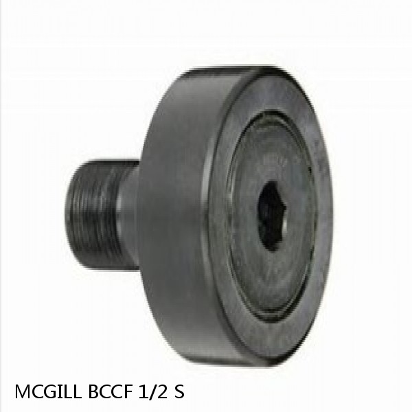 BCCF 1/2 S MCGILL Bearings Cam Follower Stud-Mount Cam Followers V-Groove Cam Followers #1 small image