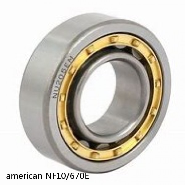 american NF10/670E SINGLE ROW CYLINDRICAL ROLLER BEARING #1 image