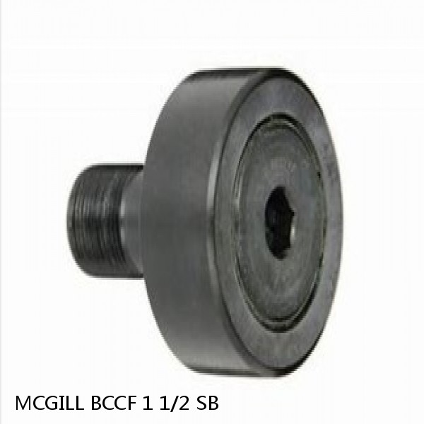 BCCF 1 1/2 SB MCGILL Bearings Cam Follower Stud-Mount Cam Followers V-Groove Cam Followers #1 image